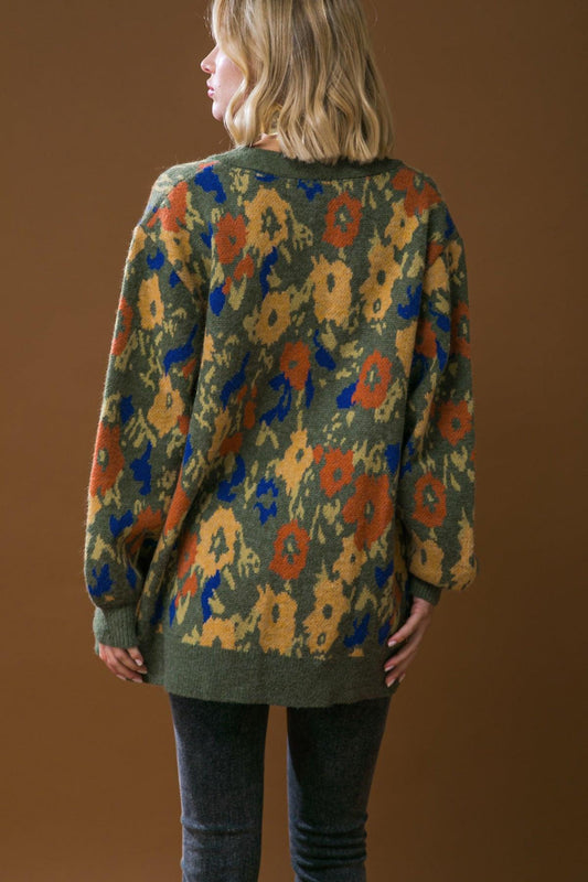 Best I Ever Sweater Cardigan Plush Knit Long Sleeve Button Front — Soul Flow Apparel