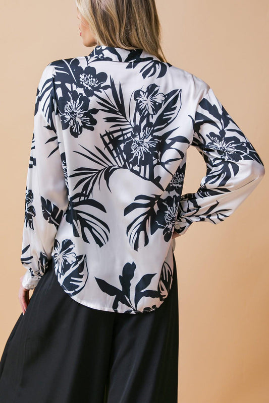 Bride and True Satin Top — Soul Flow Apparel