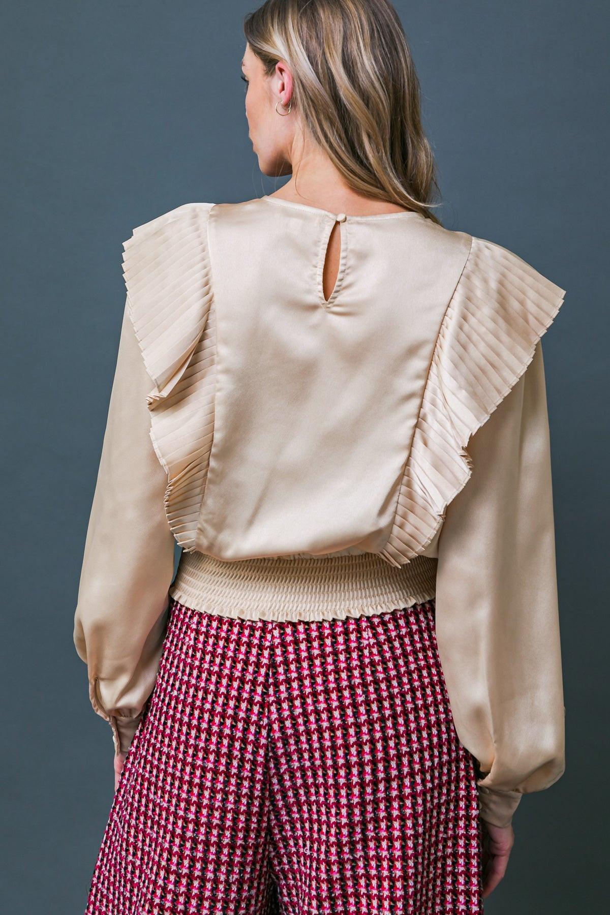 Think of Me Woven Top — Soul Flow Apparel