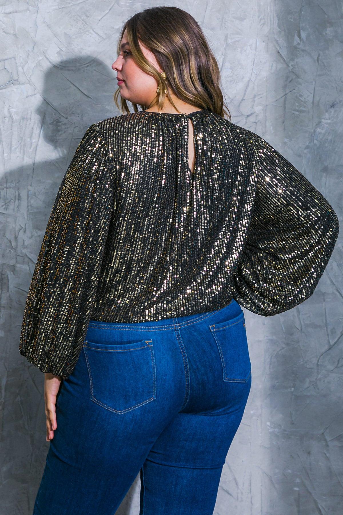 Hope You Remember Sequin Top — Soul Flow Apparel
