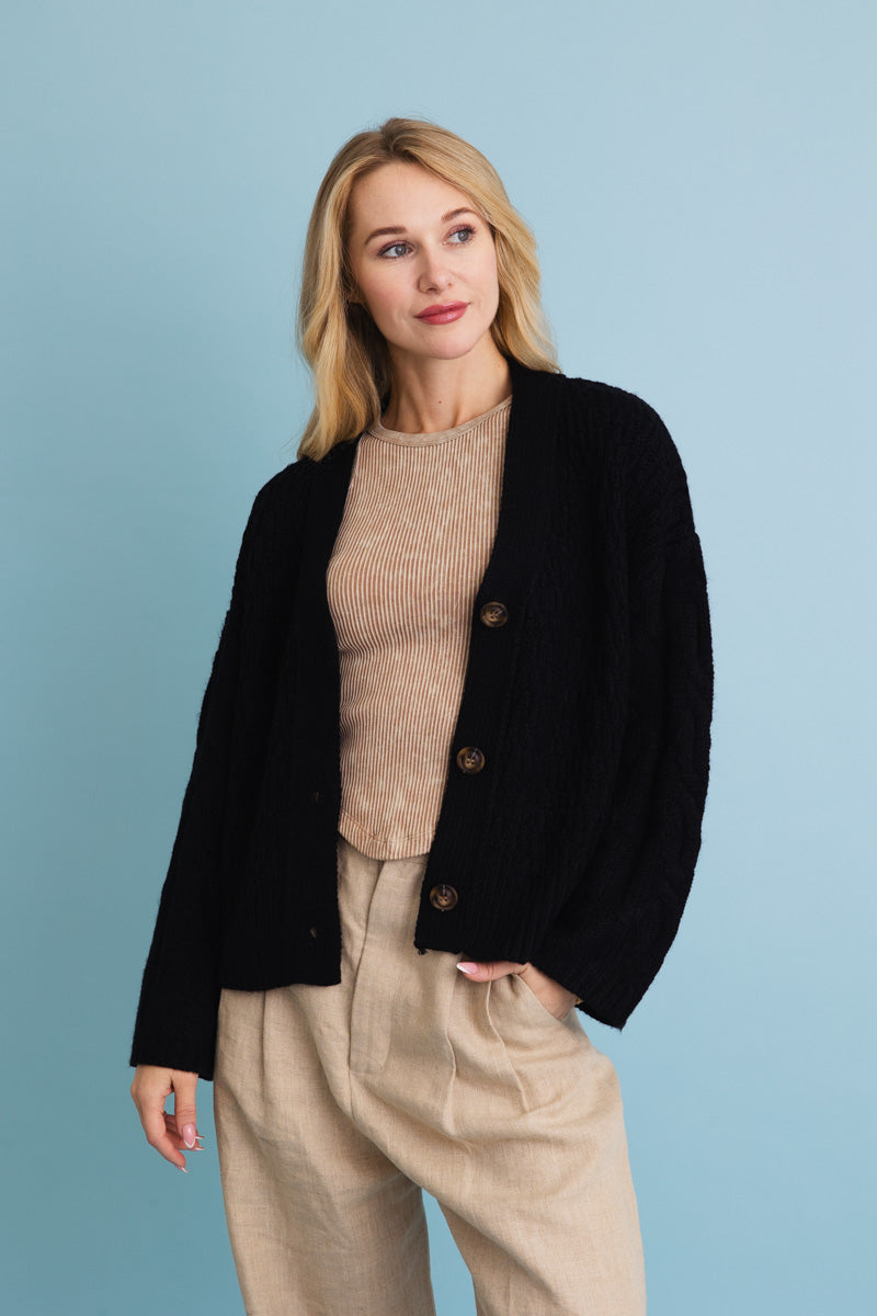 Harvest Hug Cardigan – Soft, Stylish, and Snug 🧶 Leto Collection