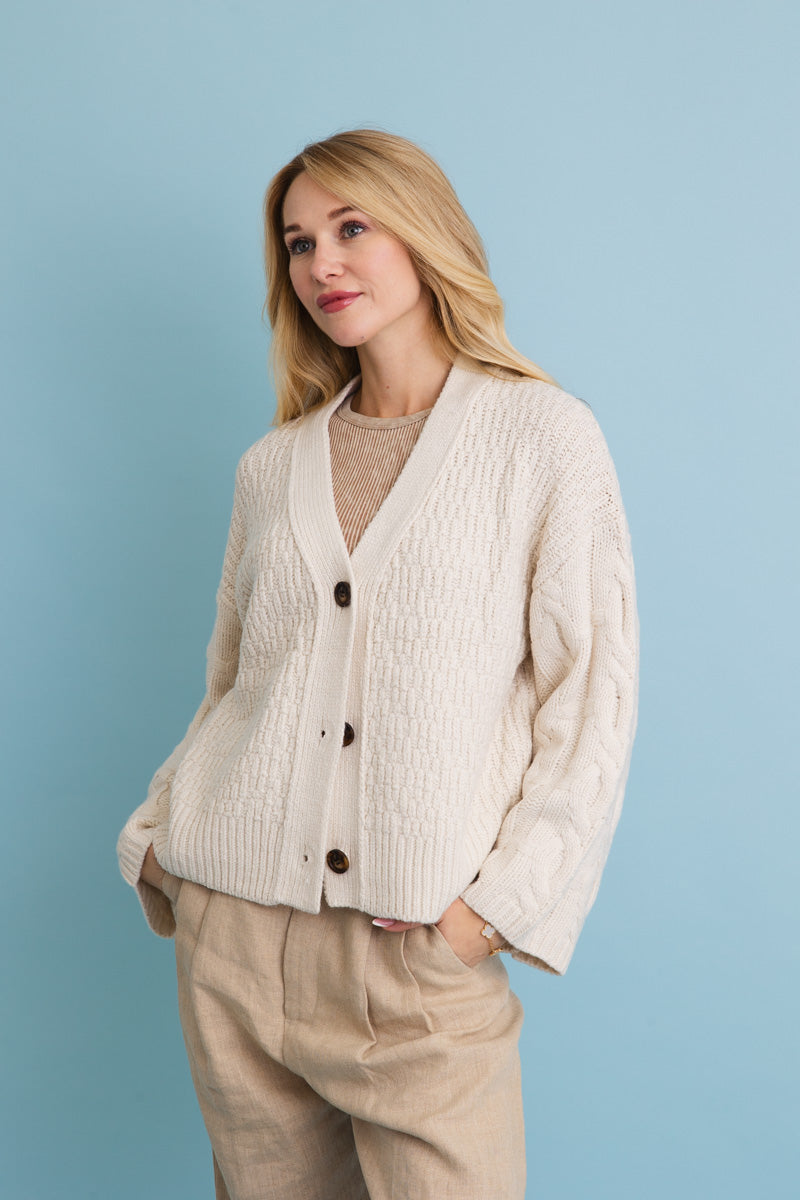 Harvest Hug Cardigan – Soft, Stylish, and Snug 🧶 Leto Collection