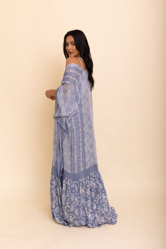 Paisley Free Flow Kimono Leto Collection