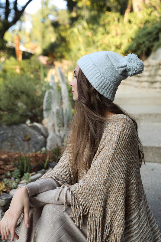 Boucle Pom Beanie Leto Collection