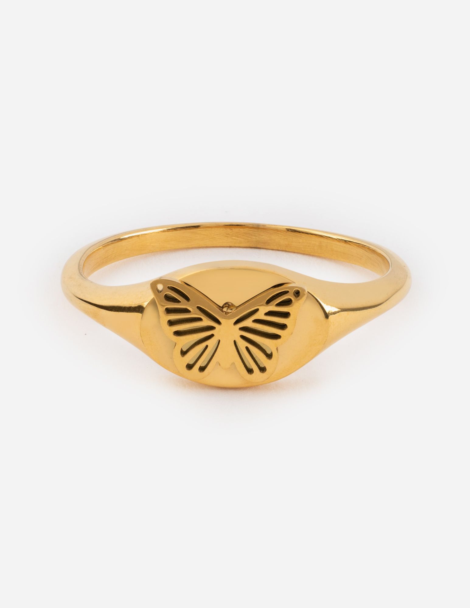 Butterfly Signet Ring – Christian Ring