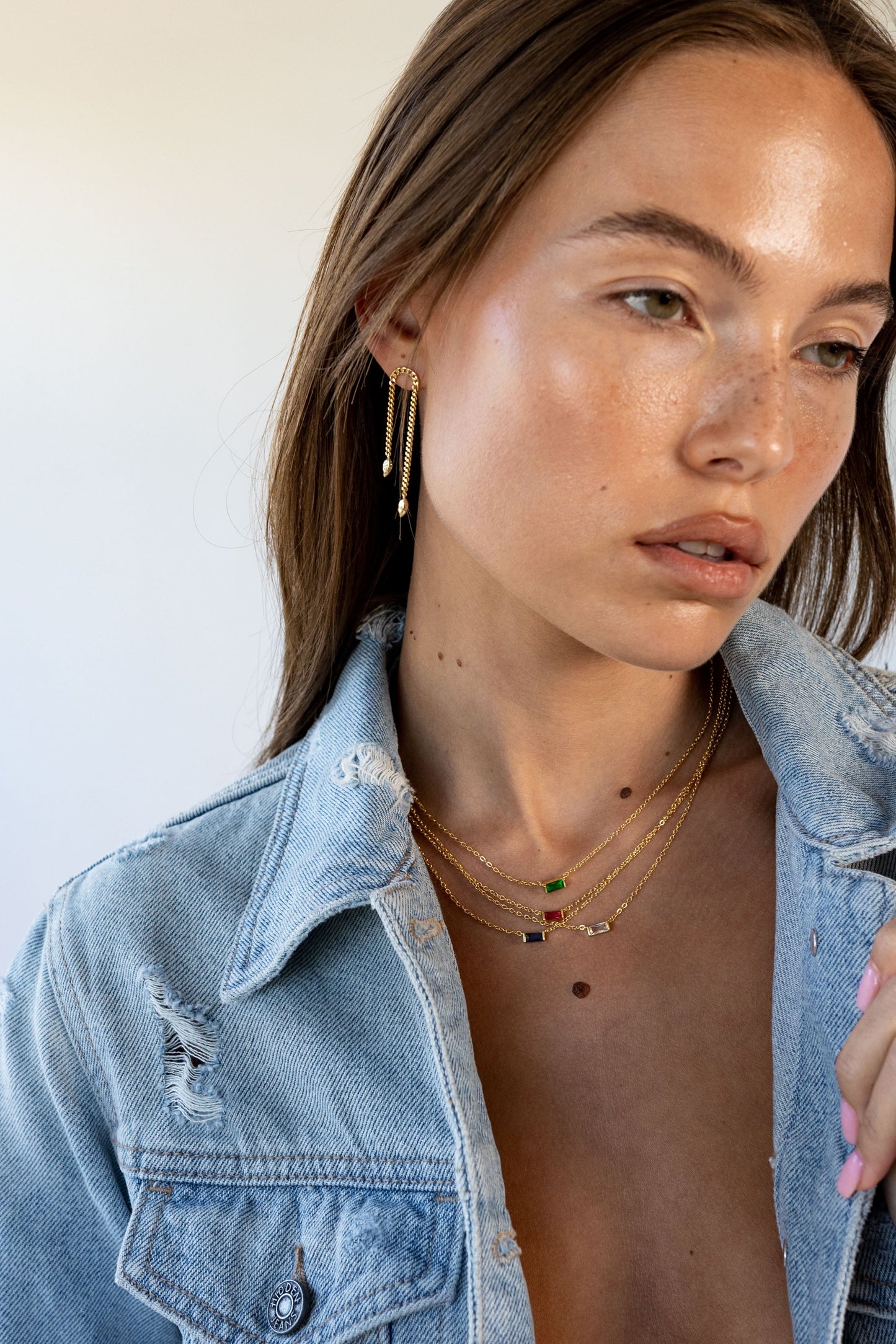 Charlotte Chain Drop Earring — Soul Flow Apparel