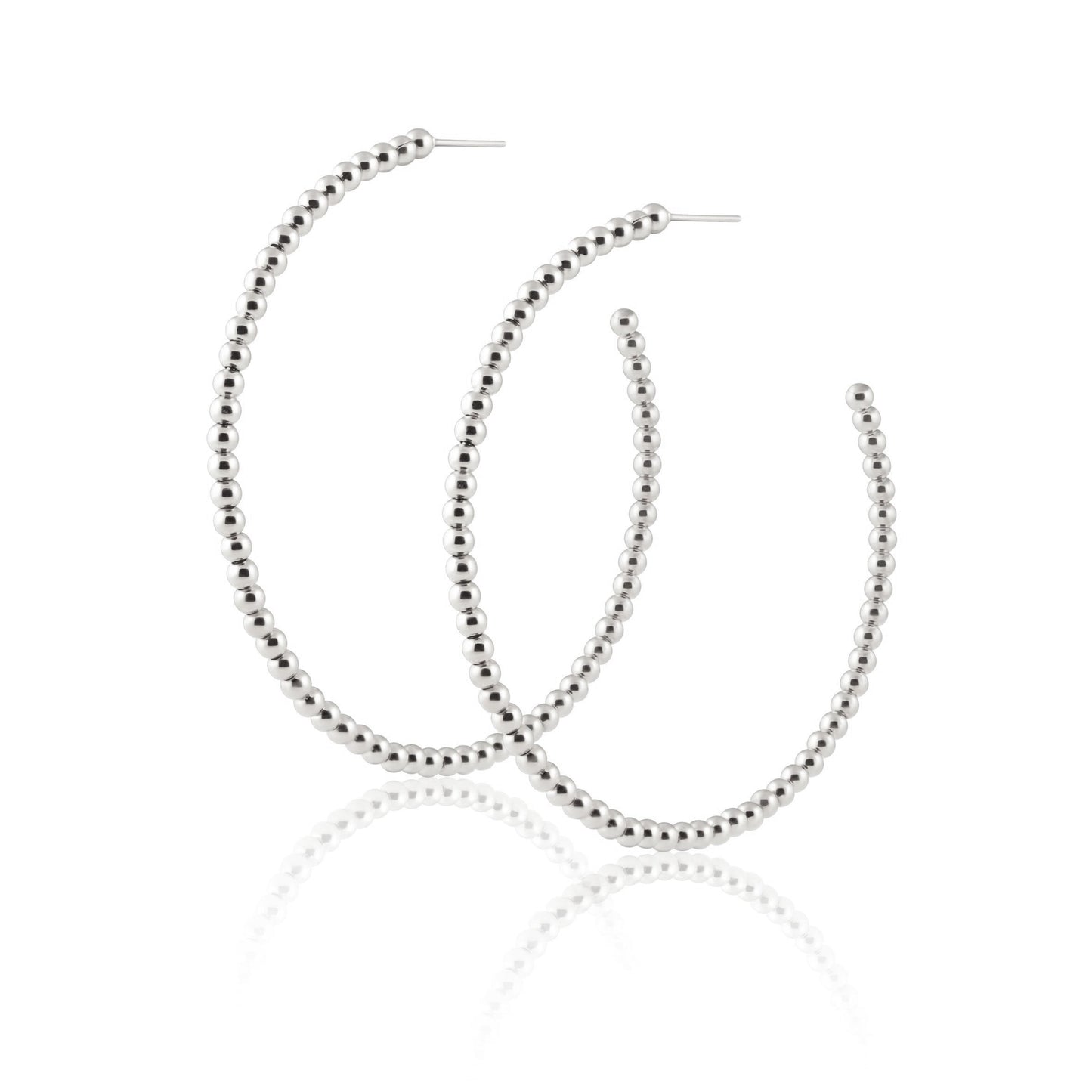 Chelsea Beaded Hoops — Soul Flow Apparel