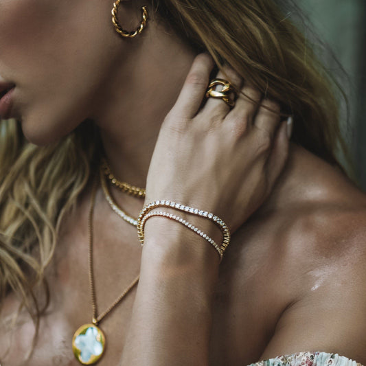 Chloe Tennis Bracelet — Soul Flow Apparel