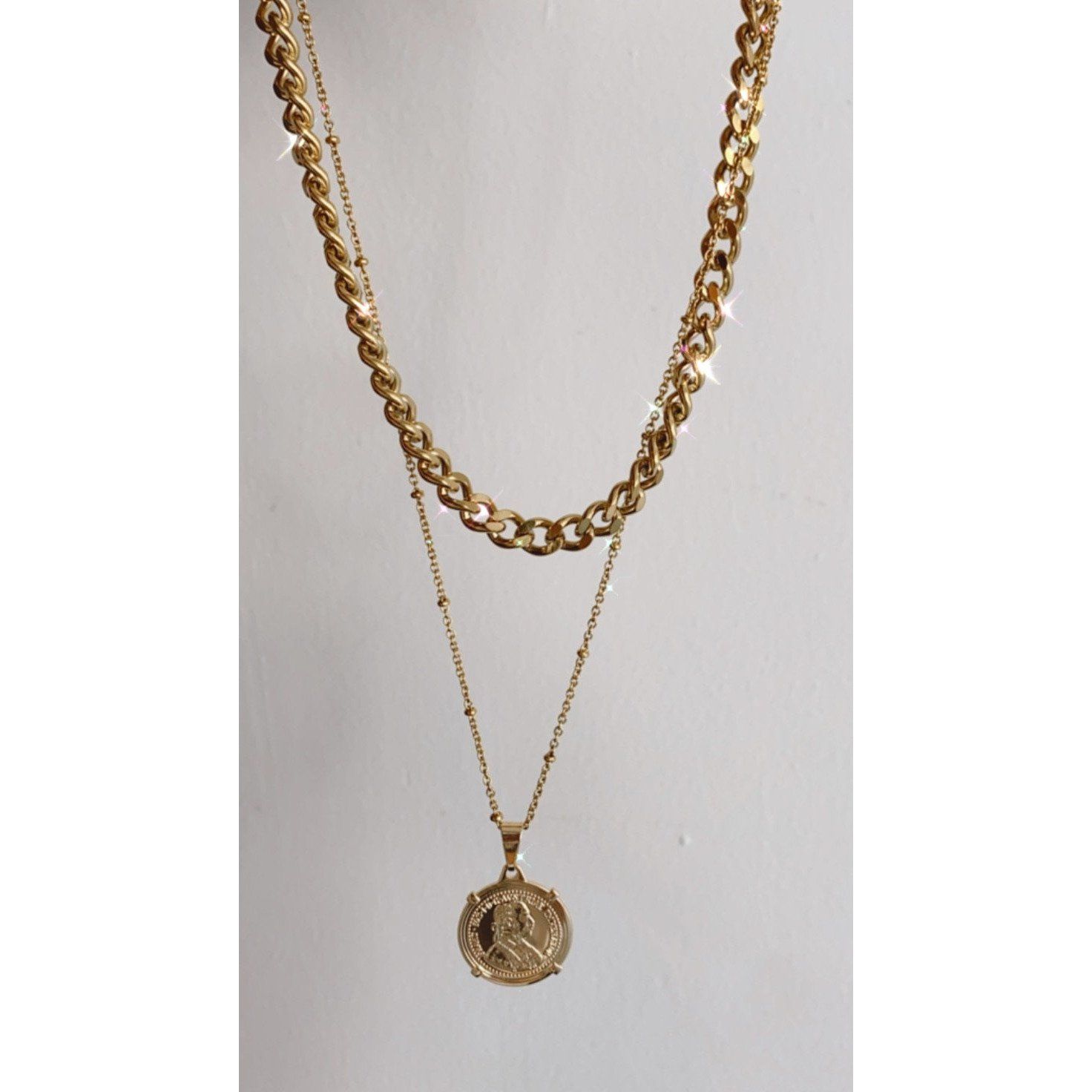 Edina Coin Necklace — Soul Flow Apparel