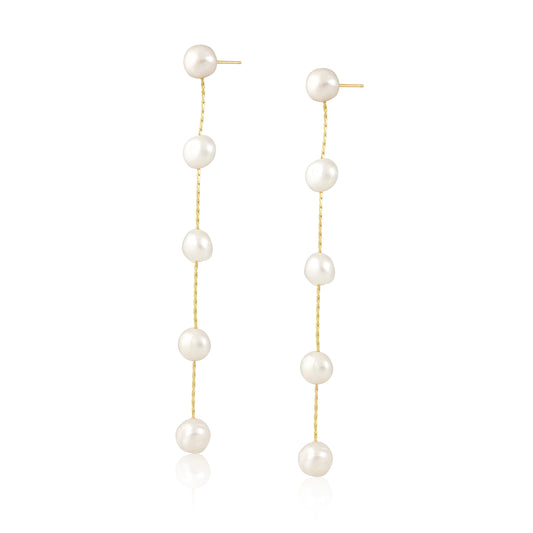Valentina Pearl Drop Earrings — Soul Flow Apparel