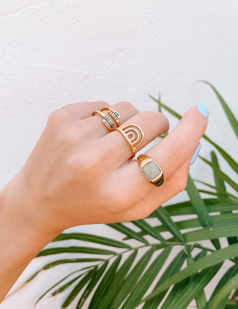 Emerald Green Signet Ring – Christian Ring
