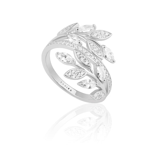 Eve Cz Wrap Ring — Soul Flow Apparel
