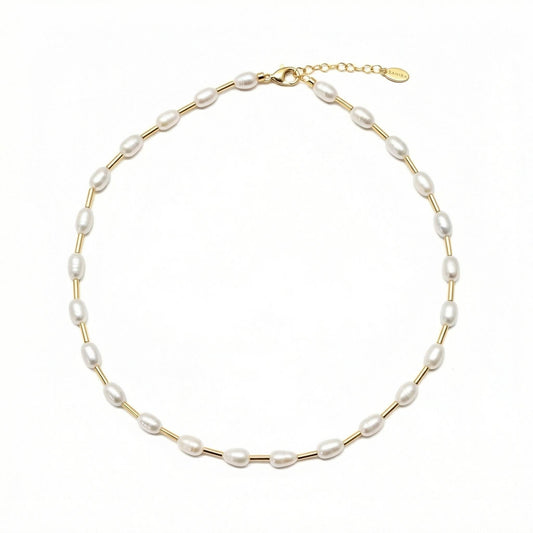 Eliana Pearl Necklace — Soul Flow Apparel