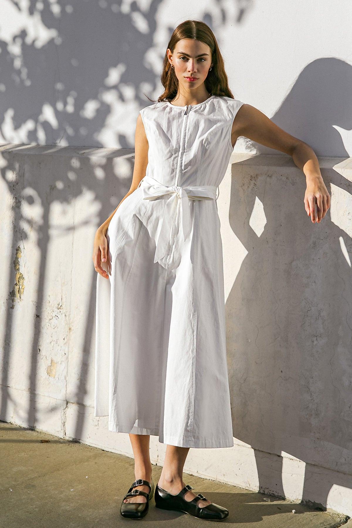 Delicate Dreams Woven Midi Dress in 20whi3 — Soul Flow Apparel