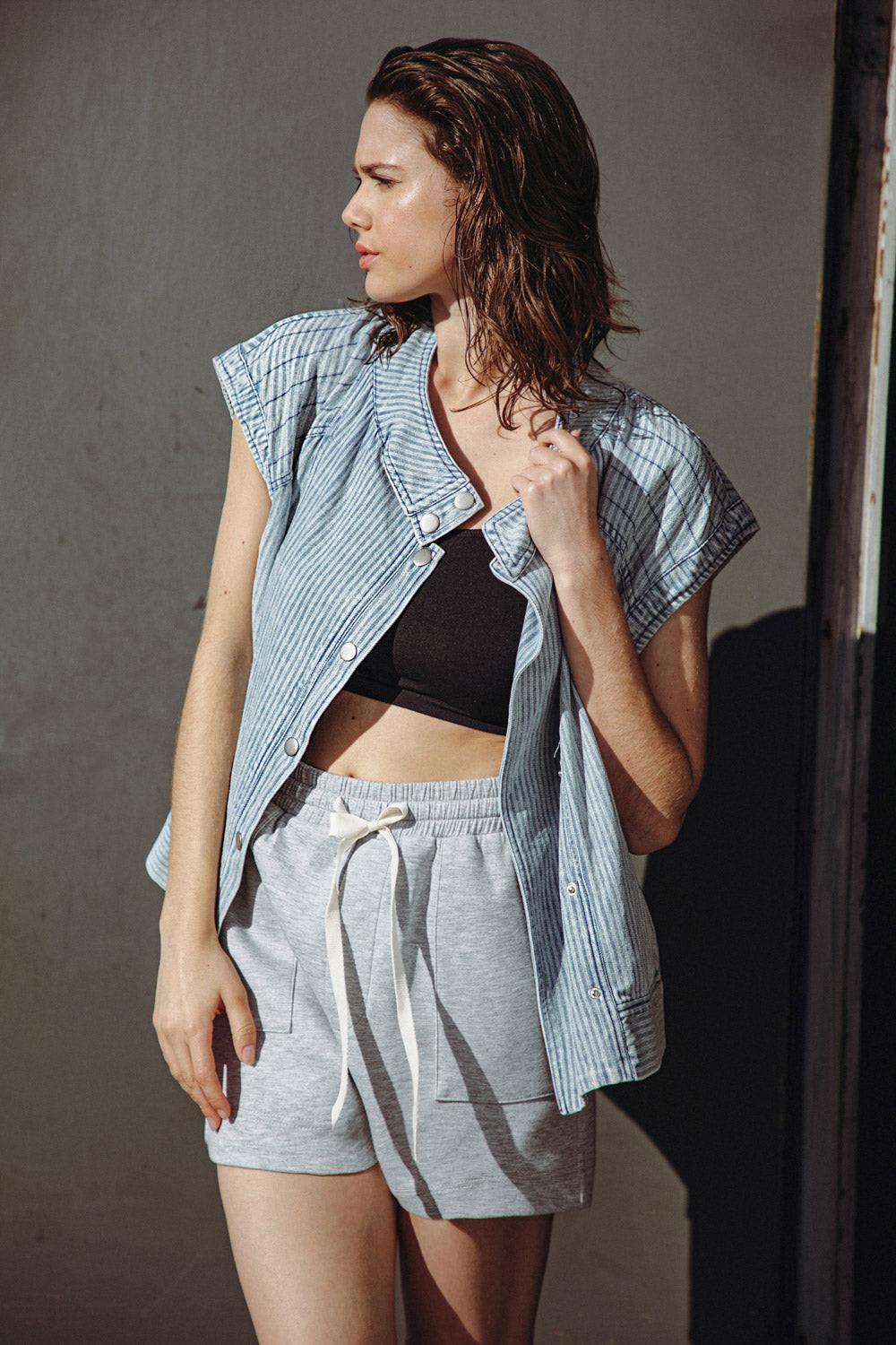 Late Summer Nights Denim Vest in 20lig 20str 20aci1 — Soul Flow Apparel