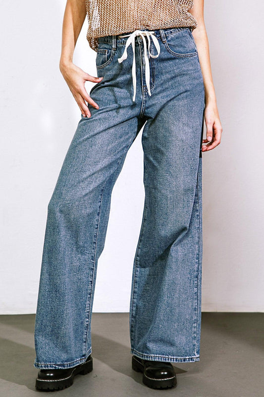 She's a Sweet Talker Denim Pants in 20ind10 — Soul Flow Apparel