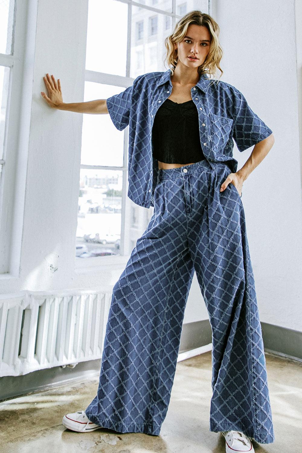 It's a Secret Denim Pants in 20med 20ind9 — Soul Flow Apparel