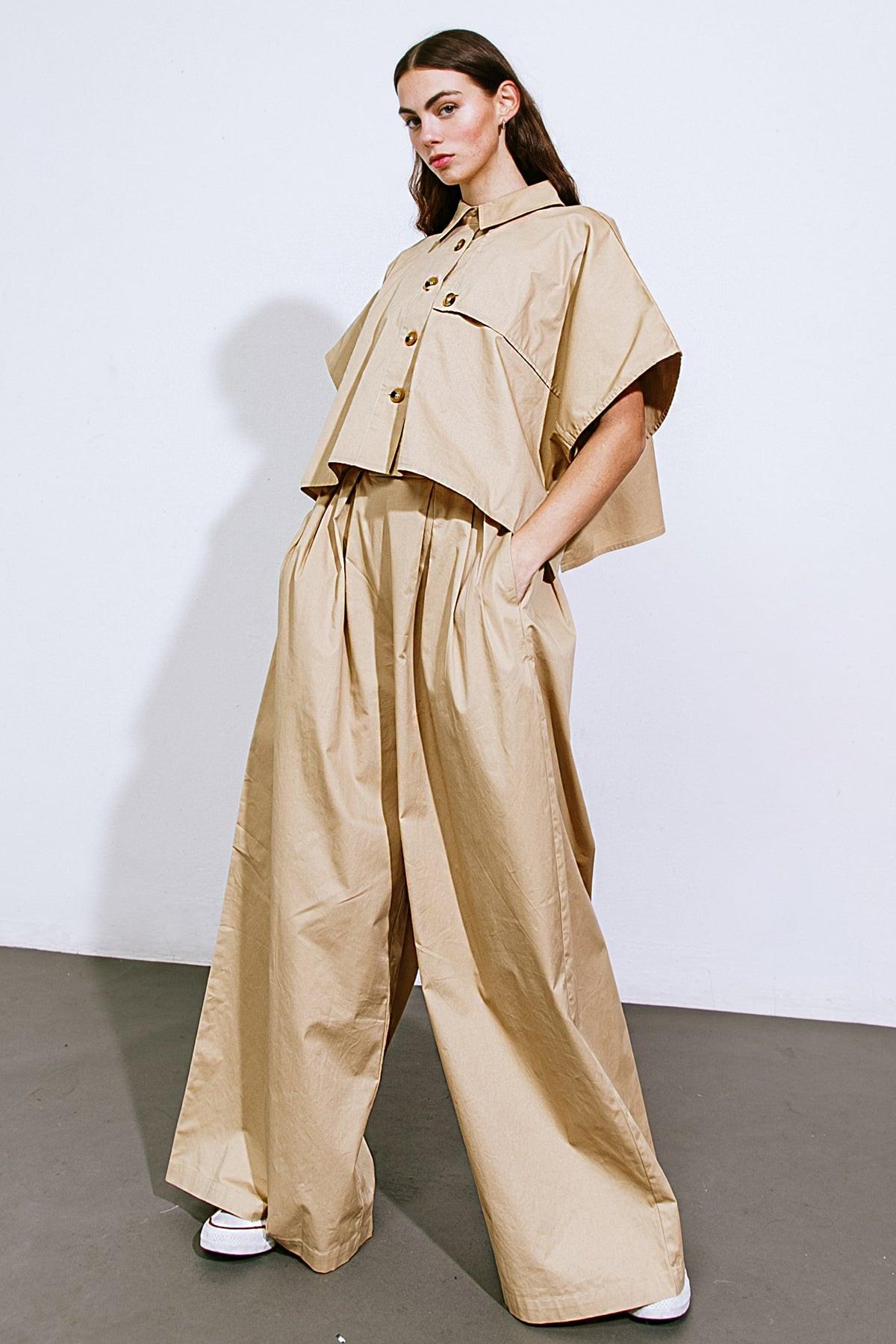 It's Perfect Timing Woven Pants in 20tau4 — Soul Flow Apparel