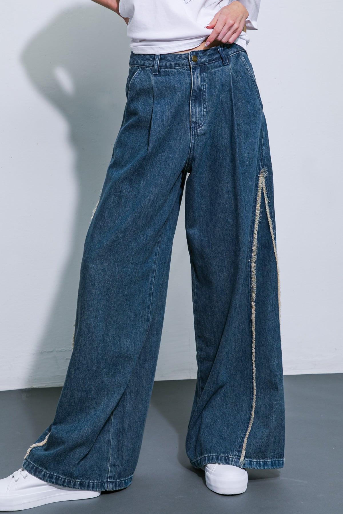 All Or Nothing Washed Denim in 20med 20ind23 — Soul Flow Apparel