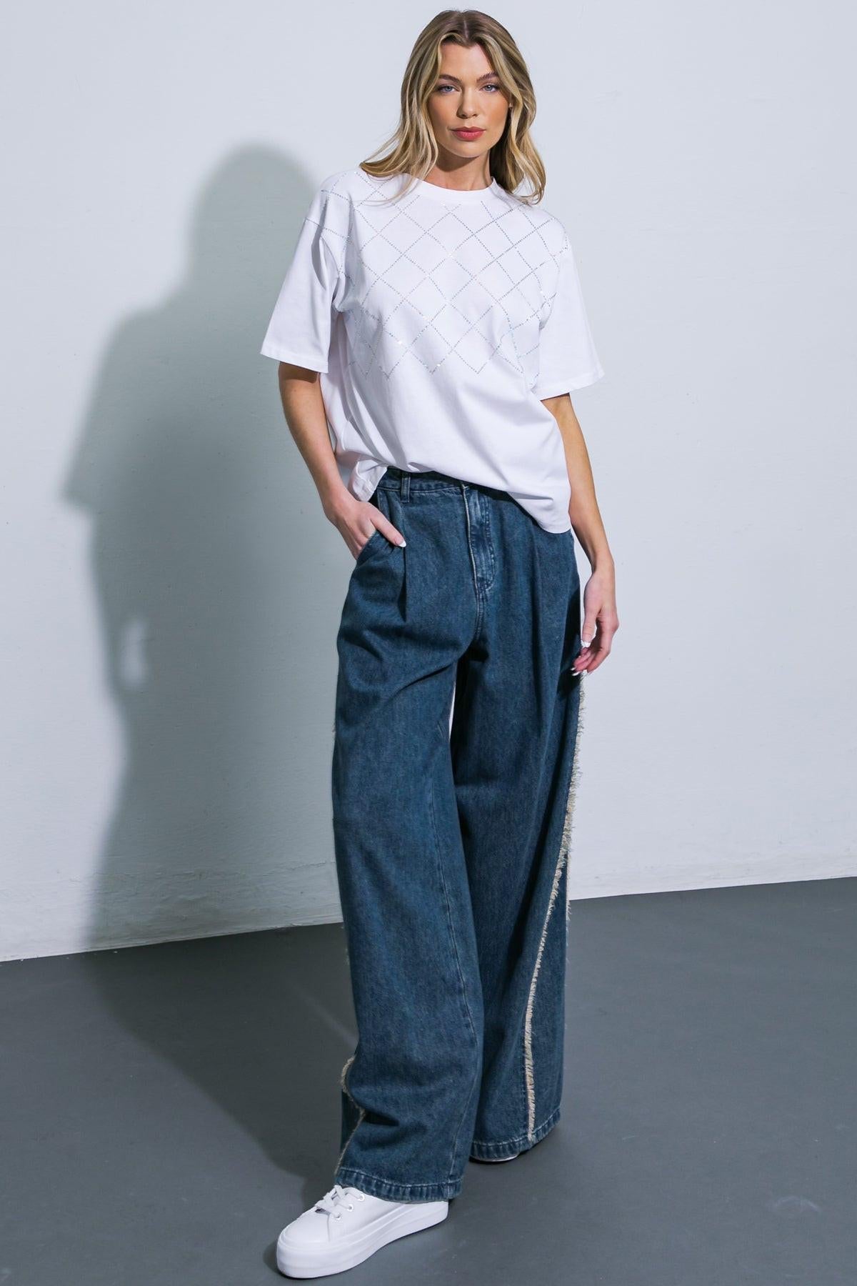 All Or Nothing Washed Denim in 20med 20ind3 — Soul Flow Apparel