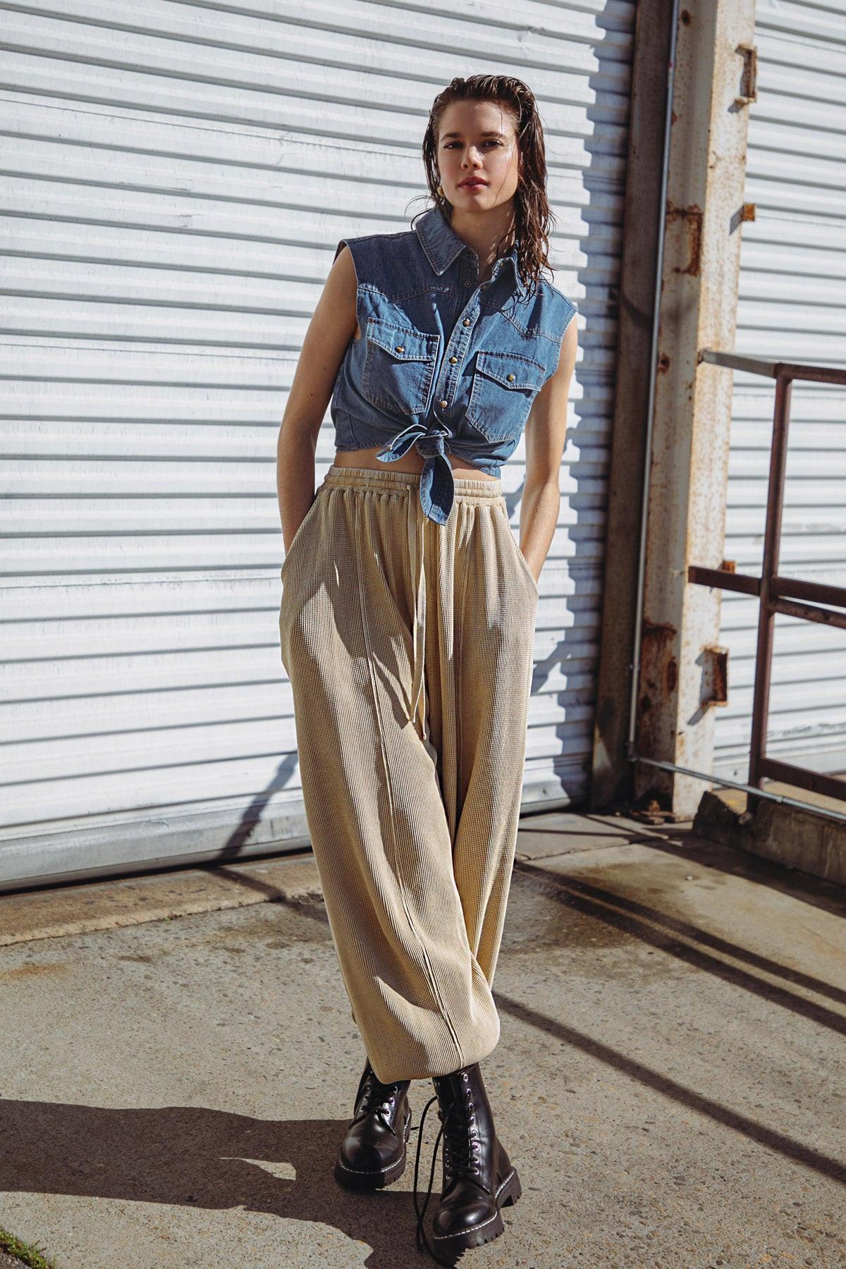 A Chill Moment Jogger Pants in 20nat1 — Soul Flow Apparel