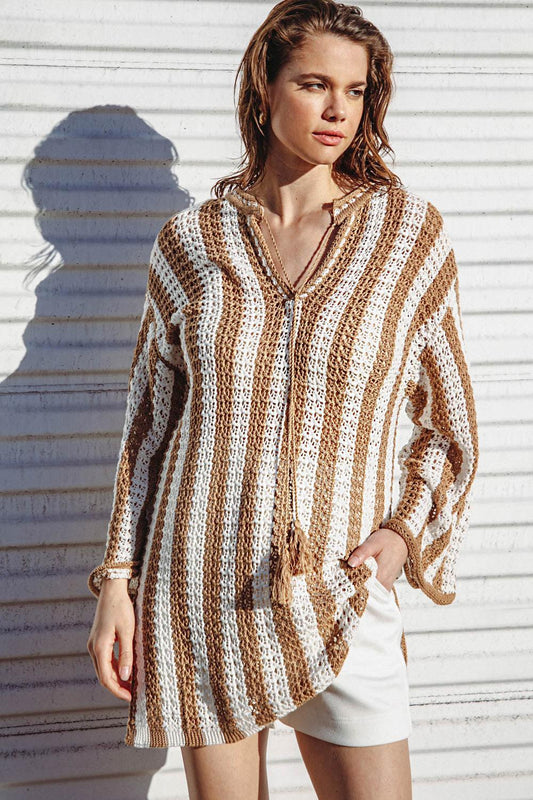 Something to Say Knit Top in 20tan2 — Soul Flow Apparel
