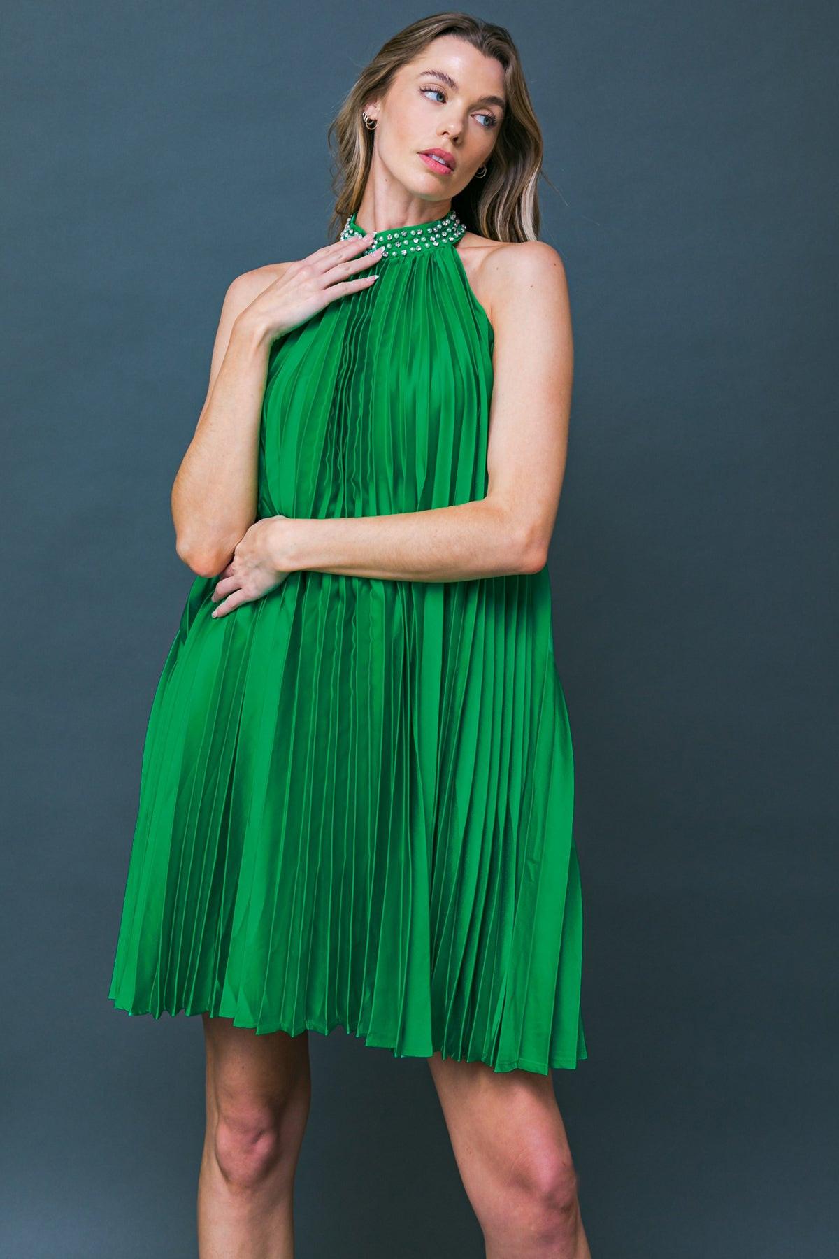 Fiesta Friday Woven Mini Dress in 20gre45 — Soul Flow Apparel