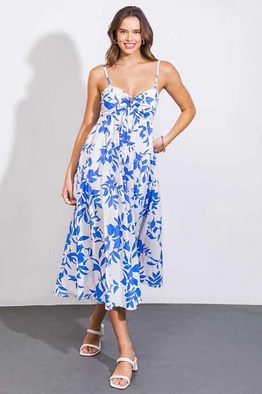 Active Hibernation Woven Midi Dress in 20ivo 20blu2 — Soul Flow Apparel
