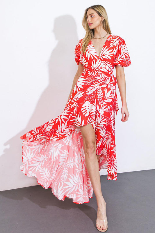 Crazy in Love Woven Midi Dress in 20red 20ivo1 — Soul Flow Apparel