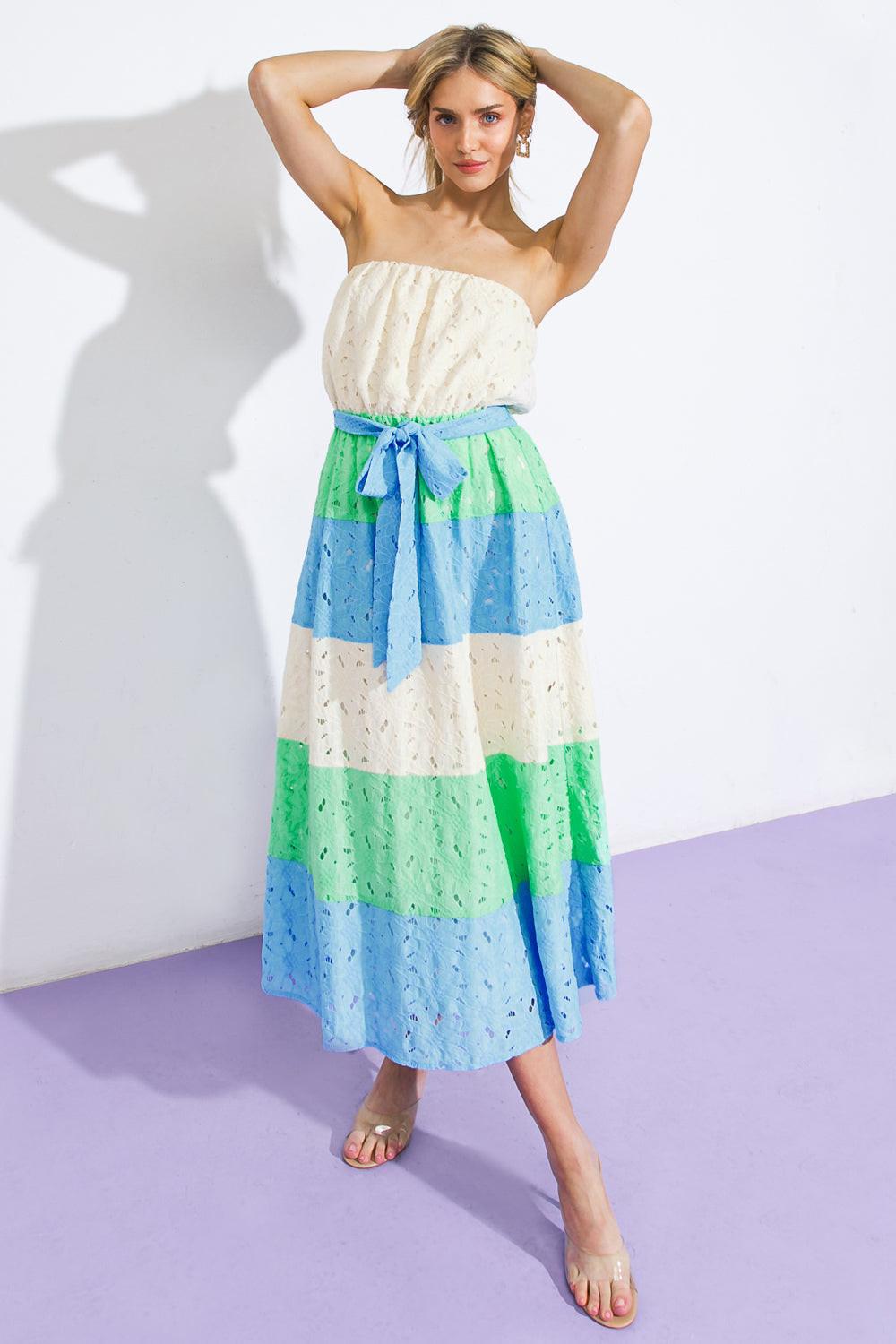 Take Me to Cabo Woven Midi Dress in 20ivo 20blu4 — Soul Flow Apparel