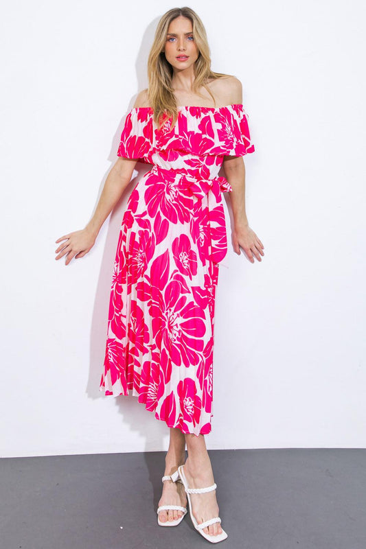 Love Script Woven Midi Dress in 20ivo 20fuc7 — Soul Flow Apparel