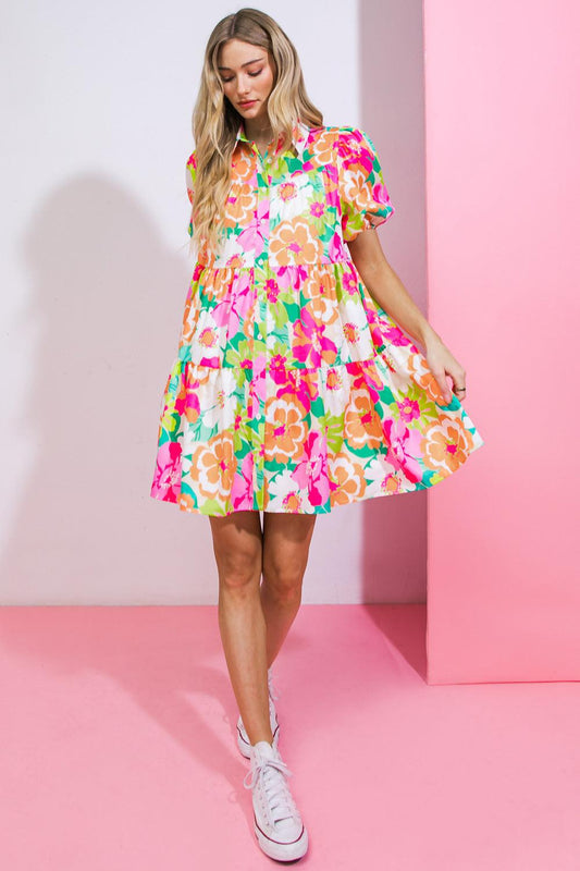 Divine Intuition Woven Mini Dress in 20ora 20fuc5 — Soul Flow Apparel