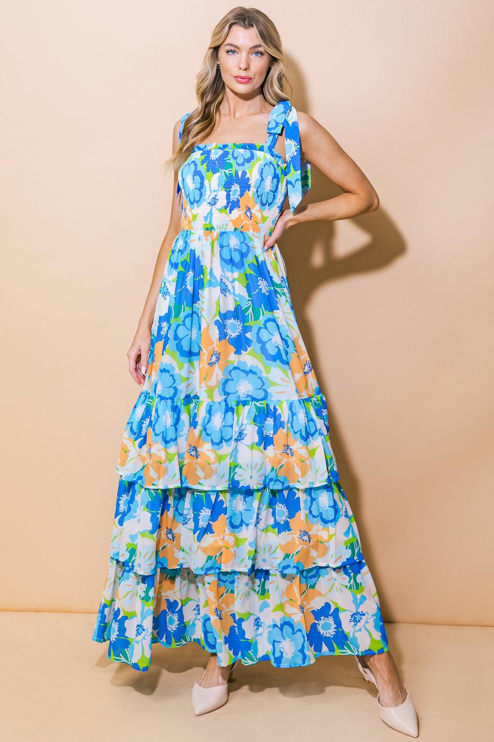 No Matter Where Woven Maxi Dress in 20blu 20ora1 — Soul Flow Apparel