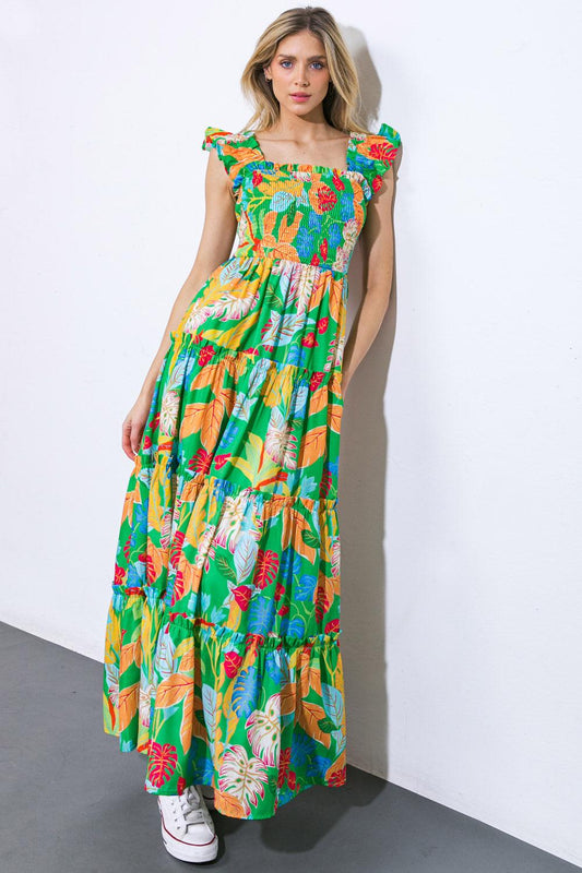 Beach Dates Woven Maxi Dress in 20gre10 — Soul Flow Apparel