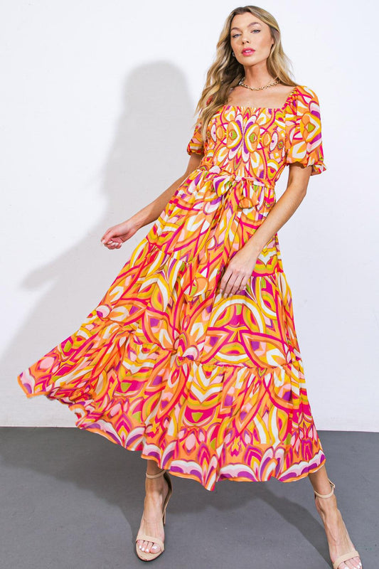 It's Your Place Woven Midi Dress in 20fuc 20lim5 — Soul Flow Apparel