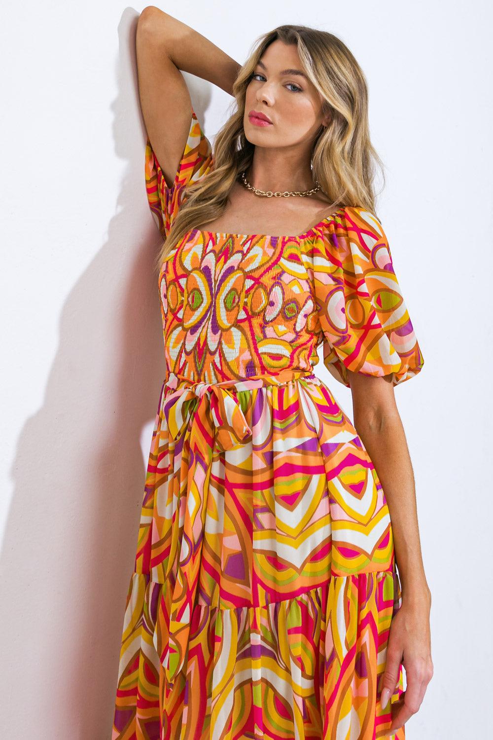 It's Your Place Woven Midi Dress in 20fuc 20lim7 — Soul Flow Apparel