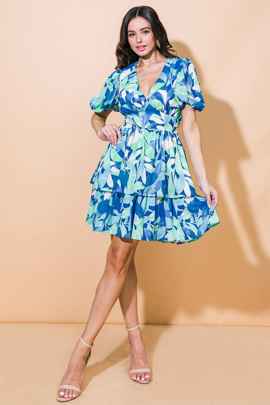 Instantly Lovable Woven Mini Dress in 20blu4, view 1 — Soul Flow Apparel