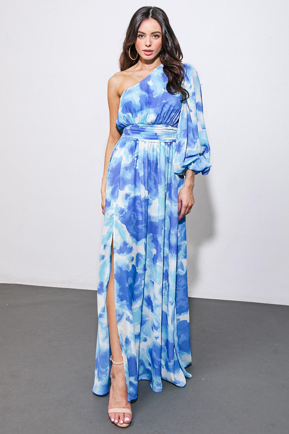 Better Days Woven Maxi Dress in 20ivo 20blu3 — Soul Flow Apparel