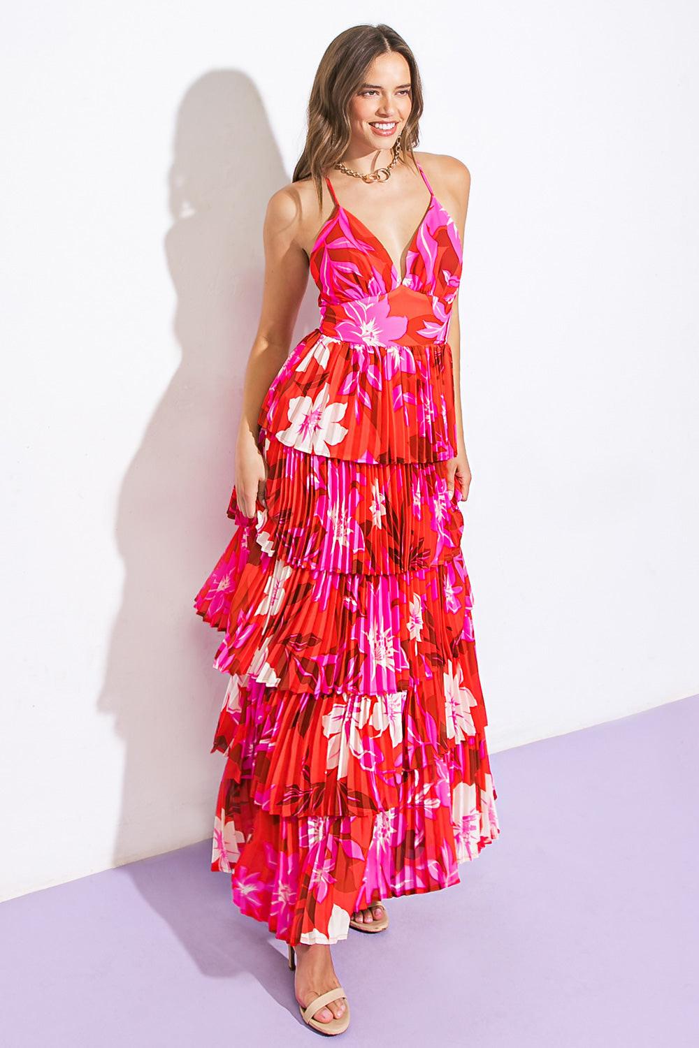 Beyond Amazing Woven Maxi Dress in 20red2 — Soul Flow Apparel