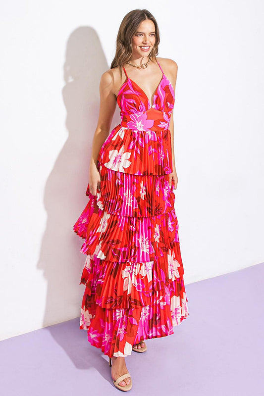 Beyond Amazing Woven Maxi Dress in 20red2 — Soul Flow Apparel