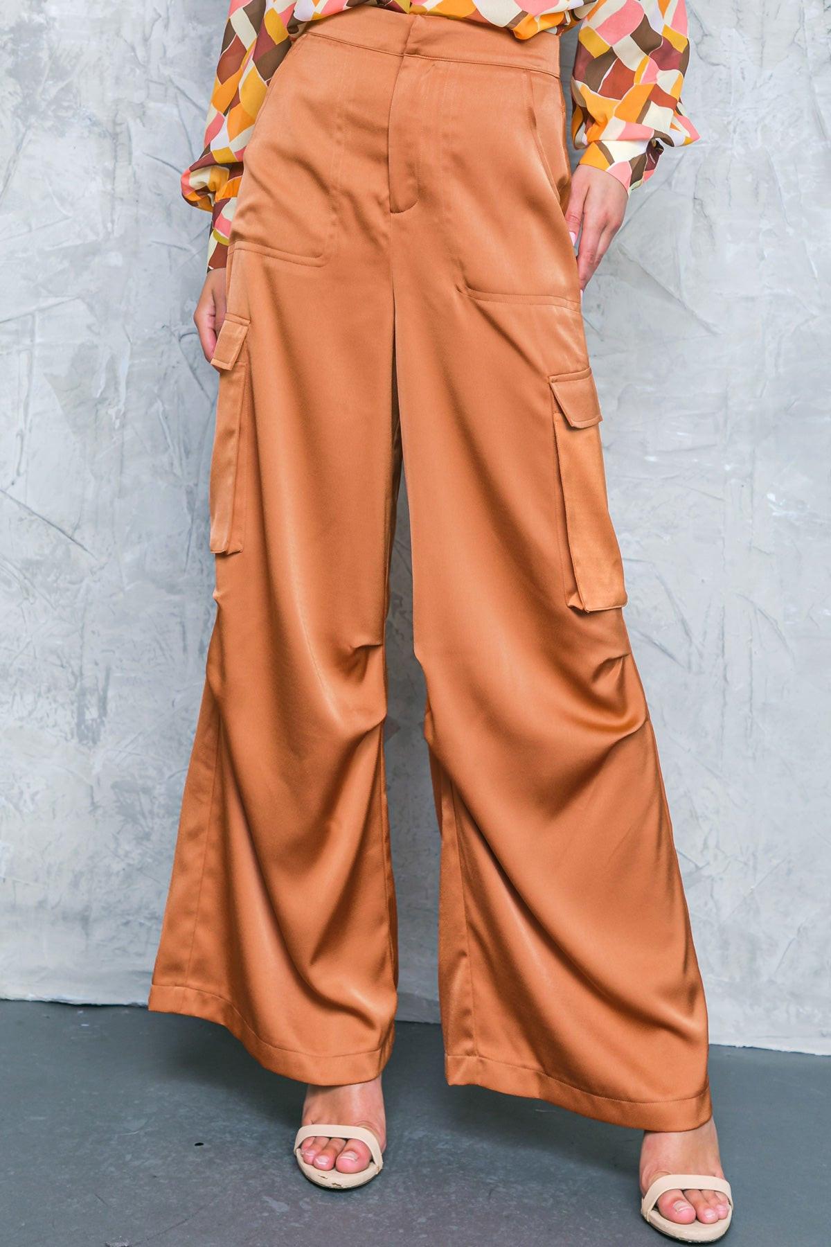 Graceful Movements Wide Leg Pants with Pockets for Everyday Wear in 20bro8 — Soul Flow Apparel