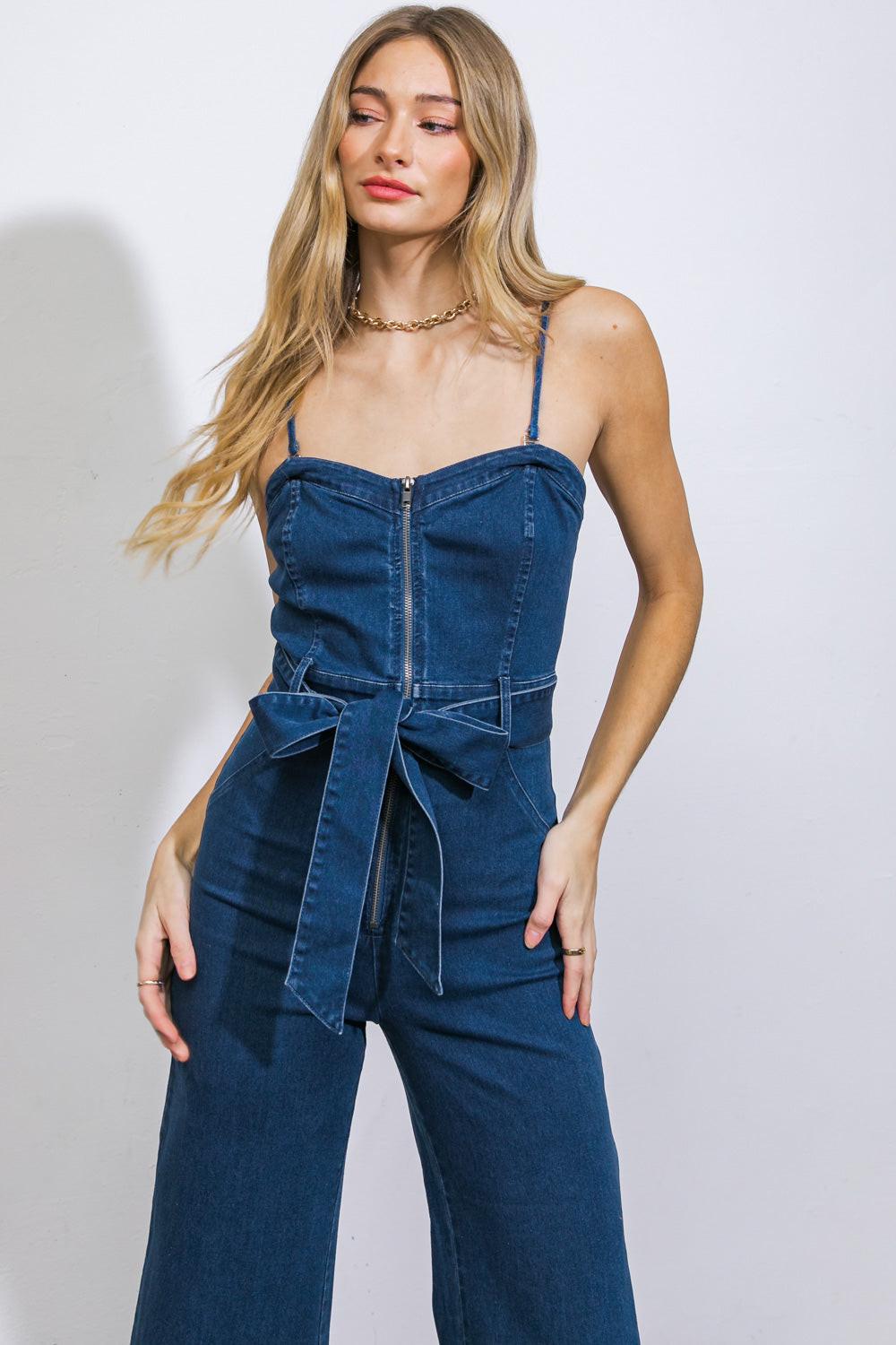 Drift Away Denim Jumpsuit in 20med 20ind6 — Soul Flow Apparel