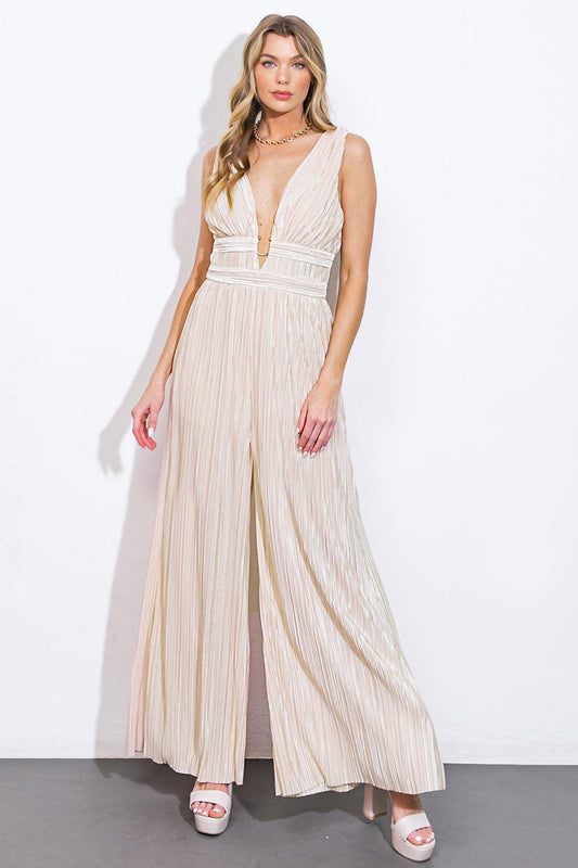 Pure Ambition Woven Jumpsuit in 20bei2 — Soul Flow Apparel