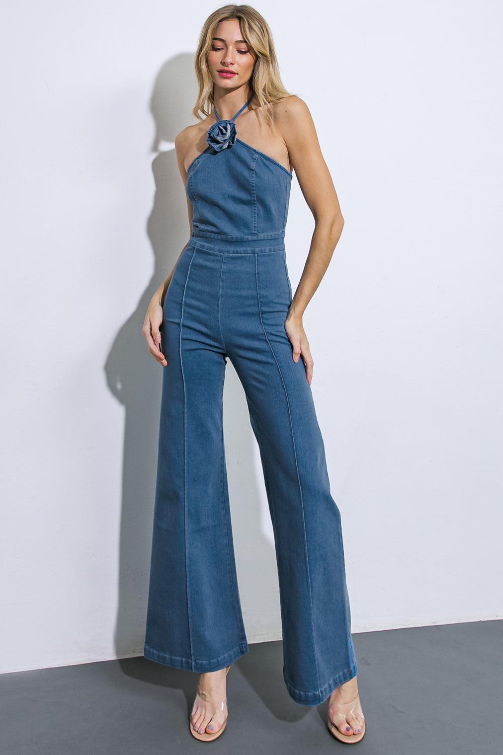 Call Me Lovely Denim Jumpsuit in 20med 20ind1 — Soul Flow Apparel