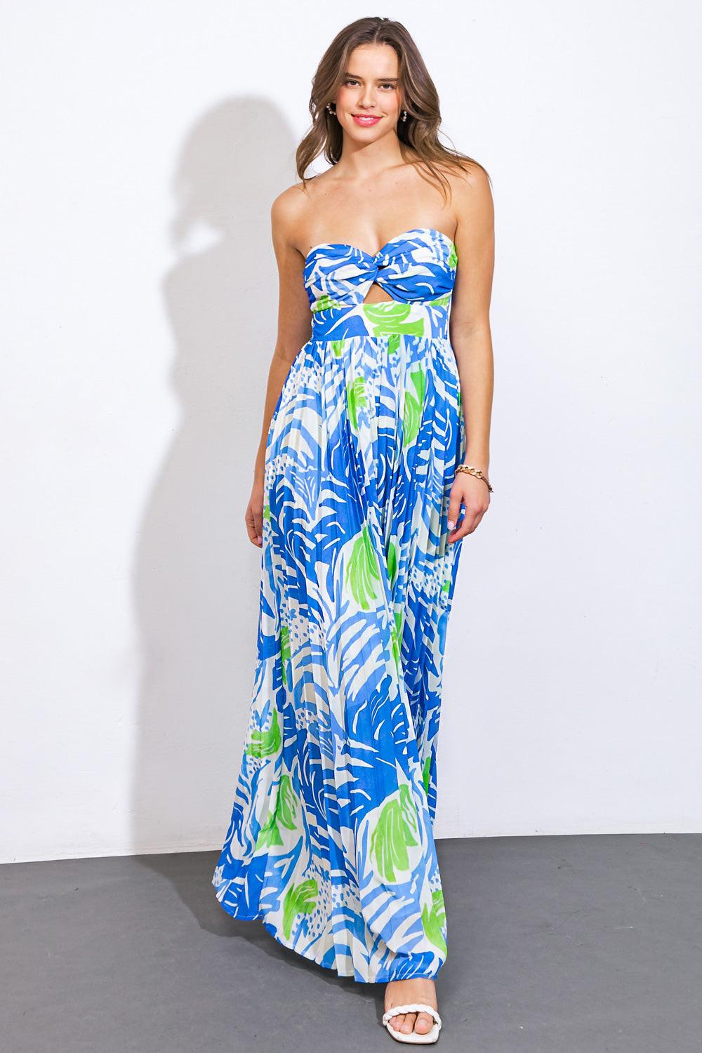 Give Me Your Attention Woven Jumpsuit in 20ivo 20blu3 — Soul Flow Apparel