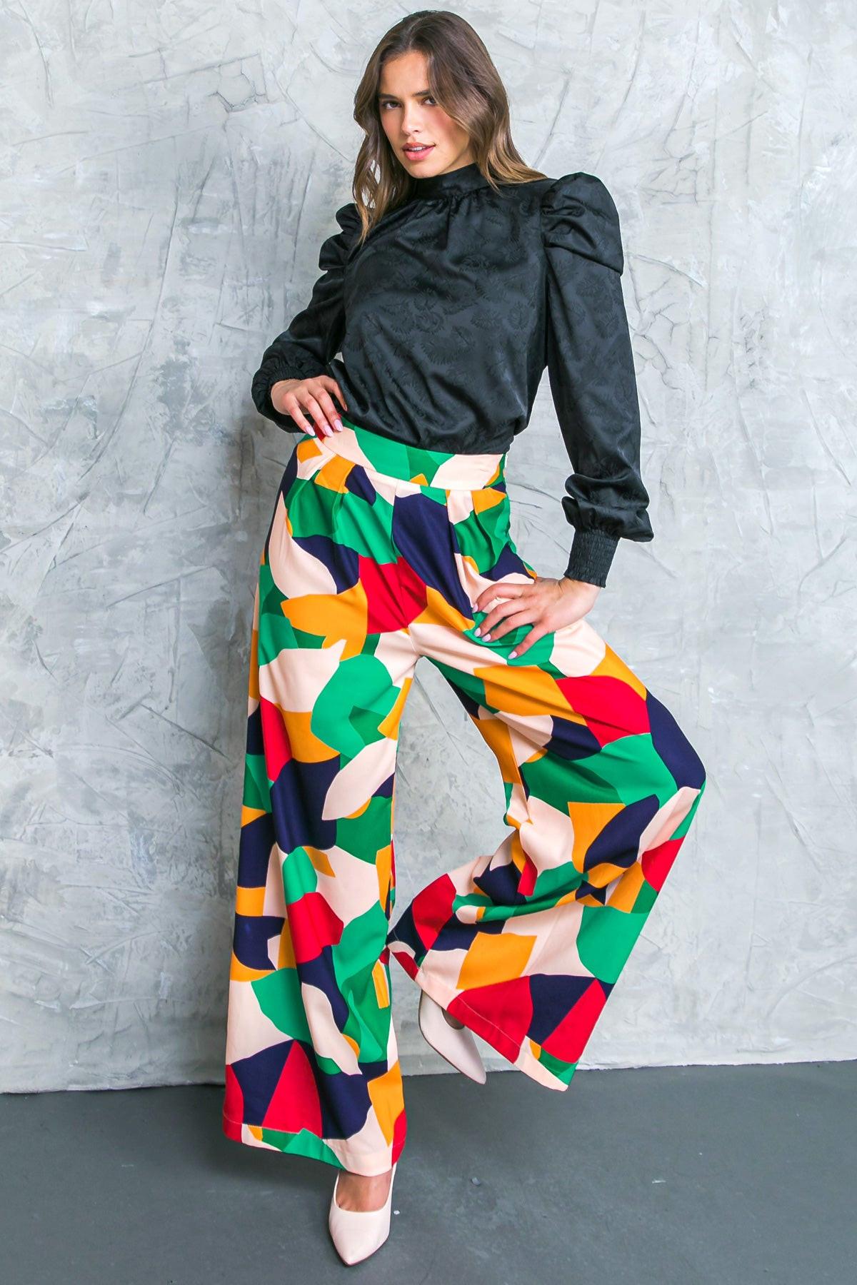 Stolen Glances Satin Top in 20bla9 — Soul Flow Apparel