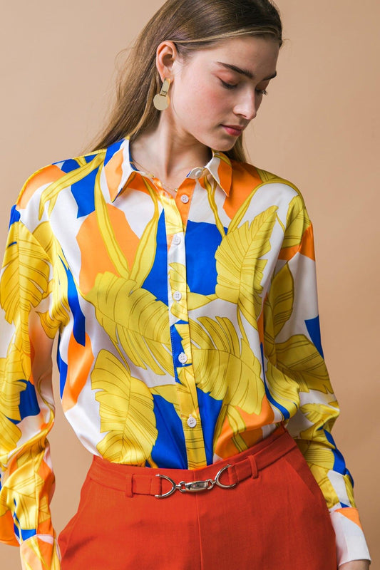 Listen to Her Woven Top in 20ivo 20yel11 — Soul Flow Apparel