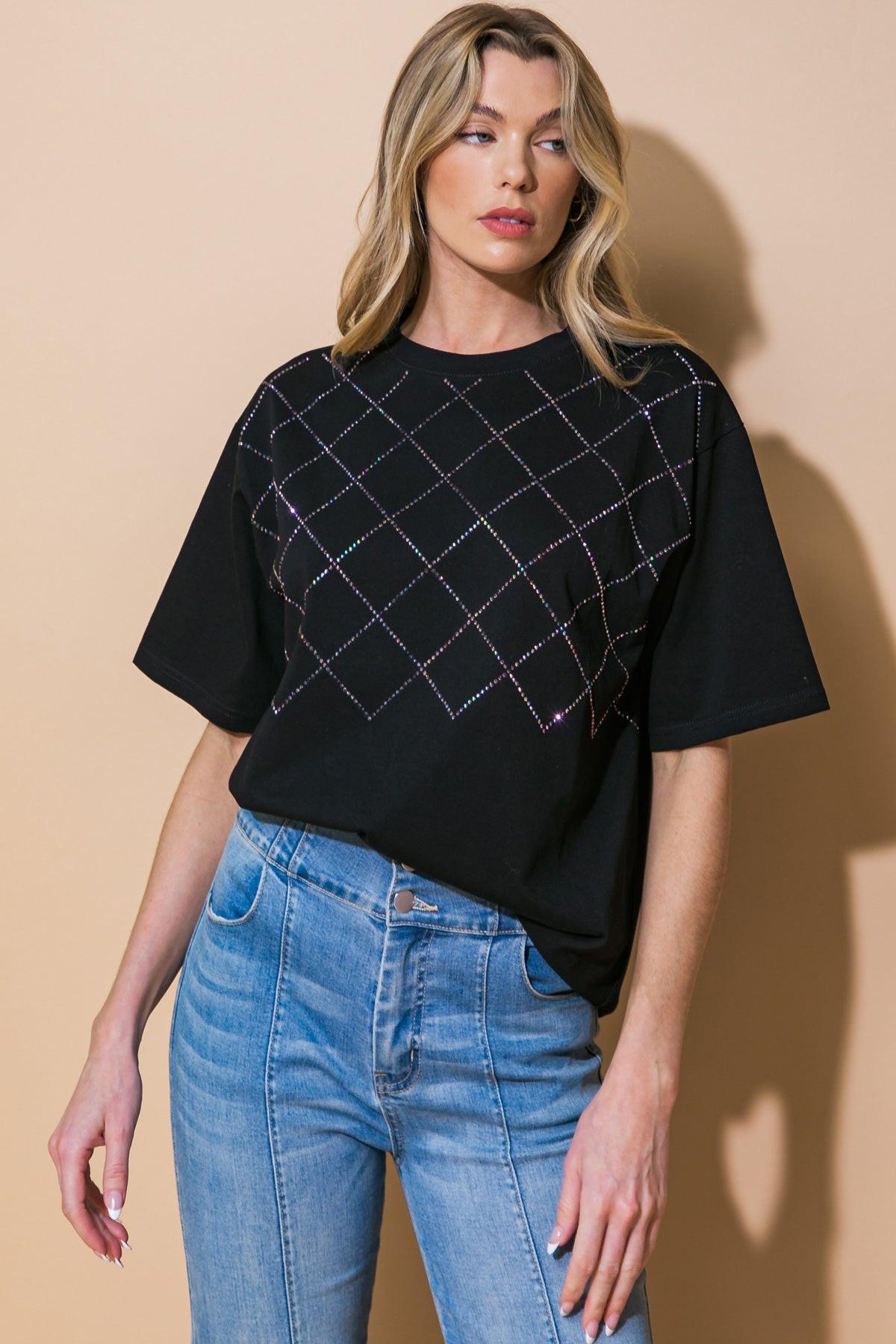 Pretty Perception Knit Top in 20bla9 — Soul Flow Apparel