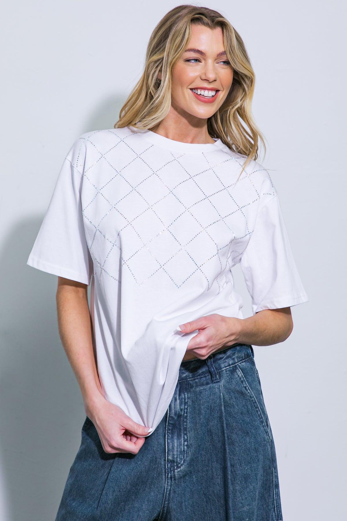 Pretty Perception Knit Top in 20off 20whi26 — Soul Flow Apparel