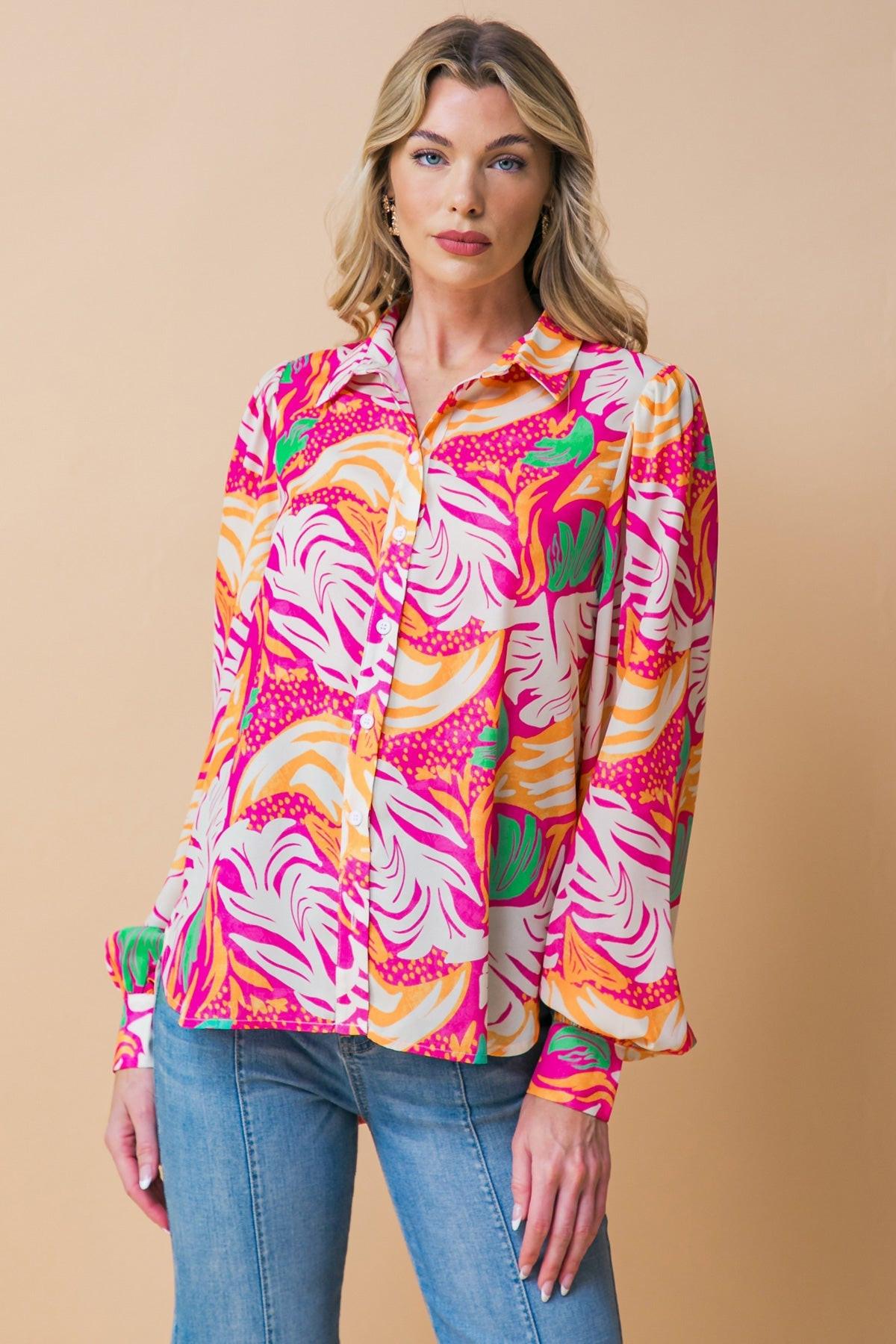 Esteemed Moment Woven Top in 20fuc 20ivo2 — Soul Flow Apparel